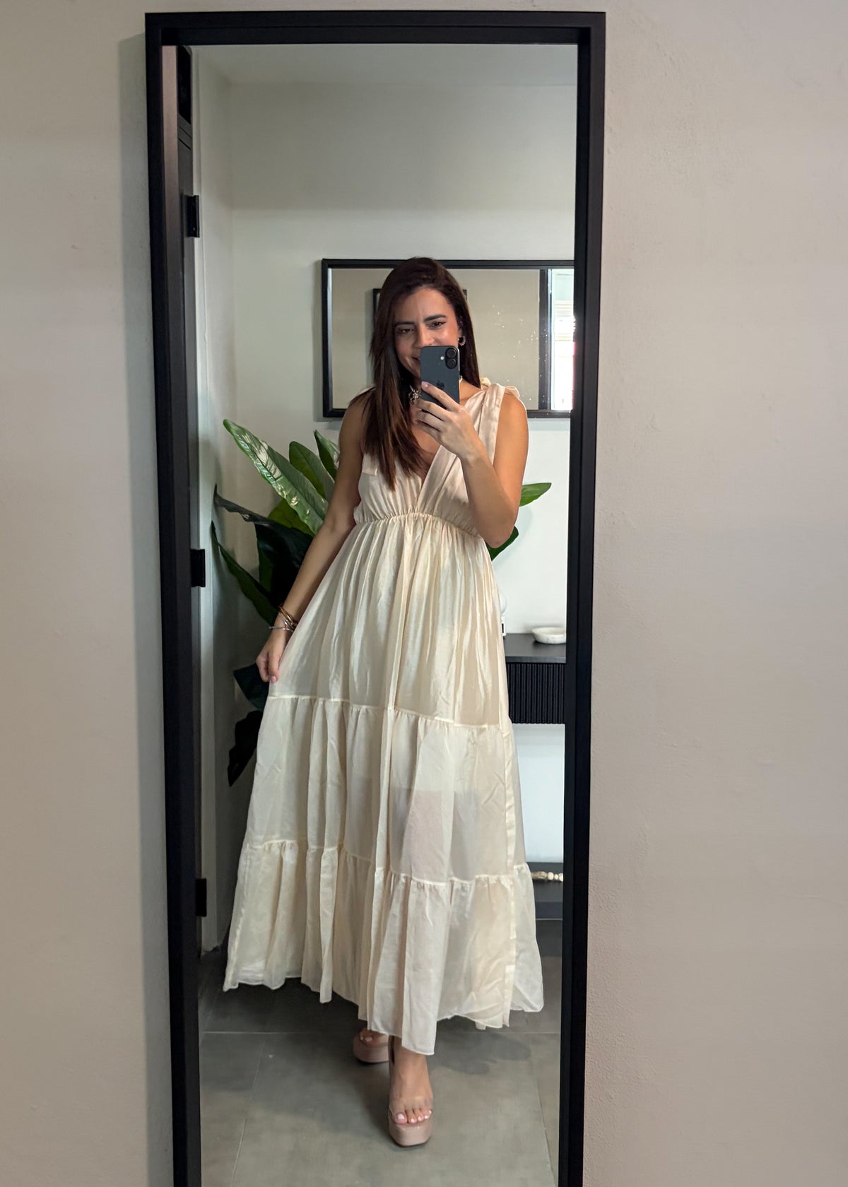 Romantic Empire Maxi Dress