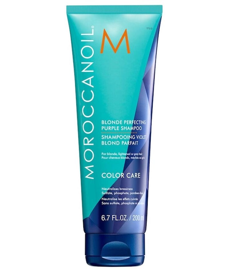 Moroccanoil Blonde Perfecting Purple Shampoo