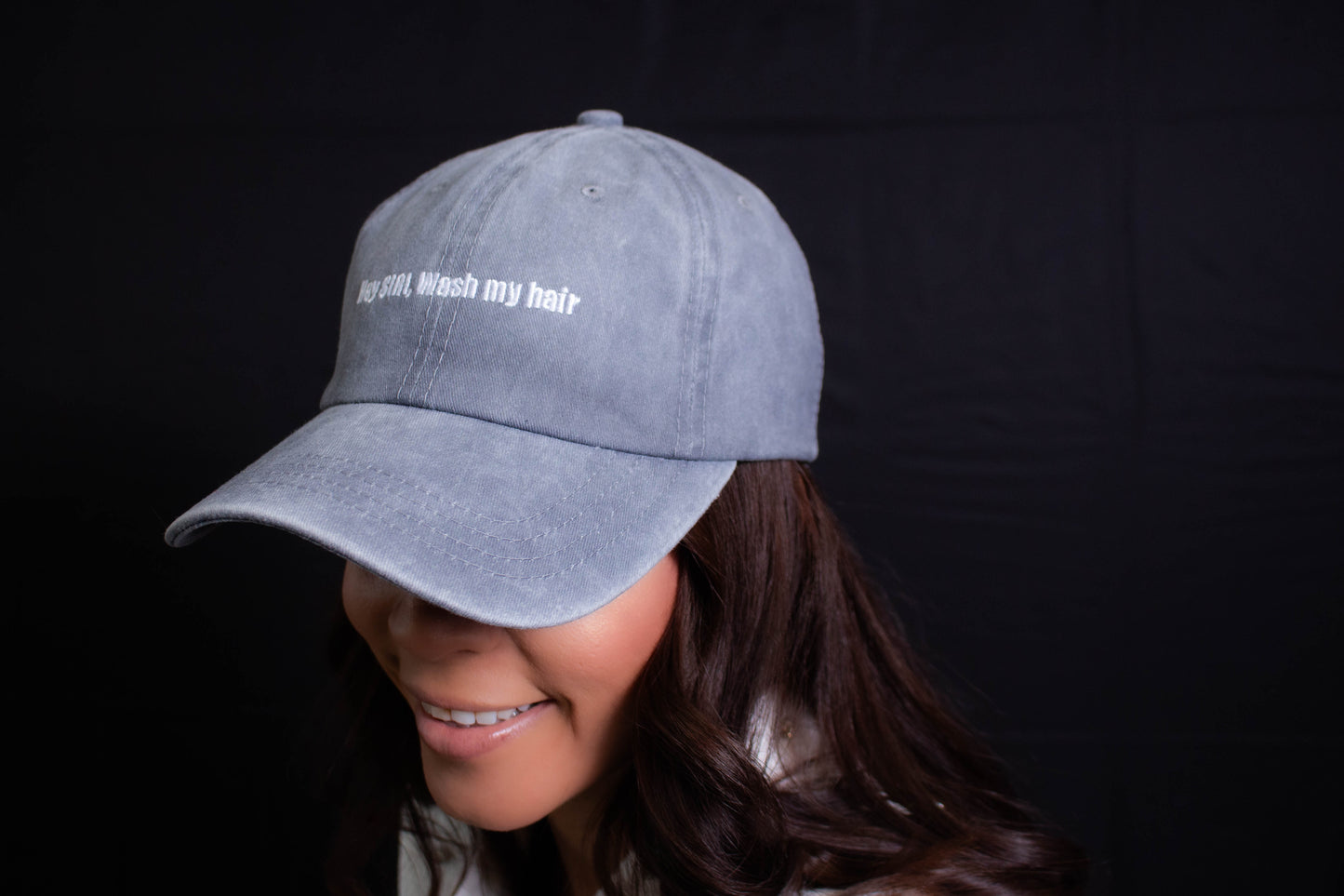 “Hey Siri” baseball cap