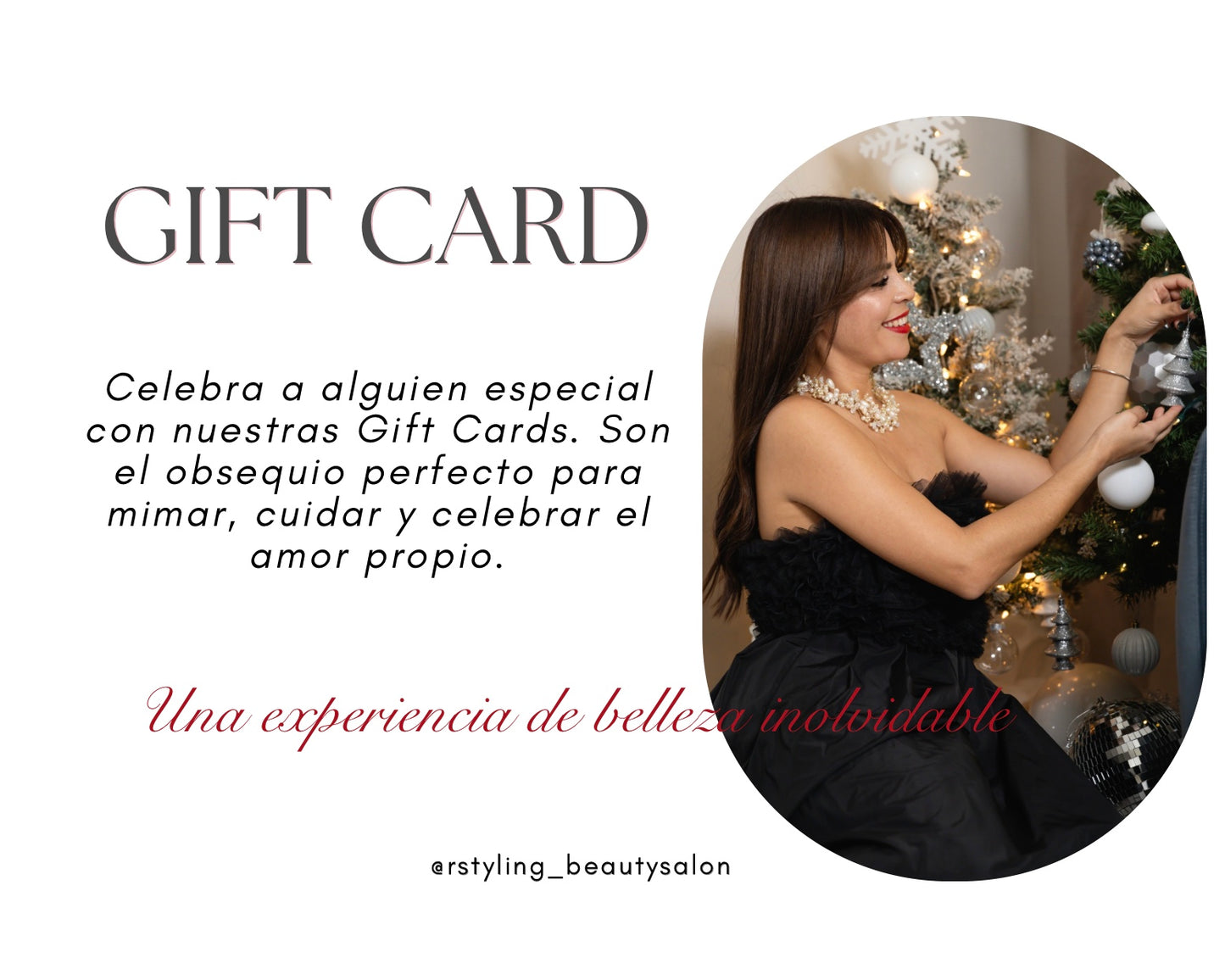 Gift Card RS Beauty Salon