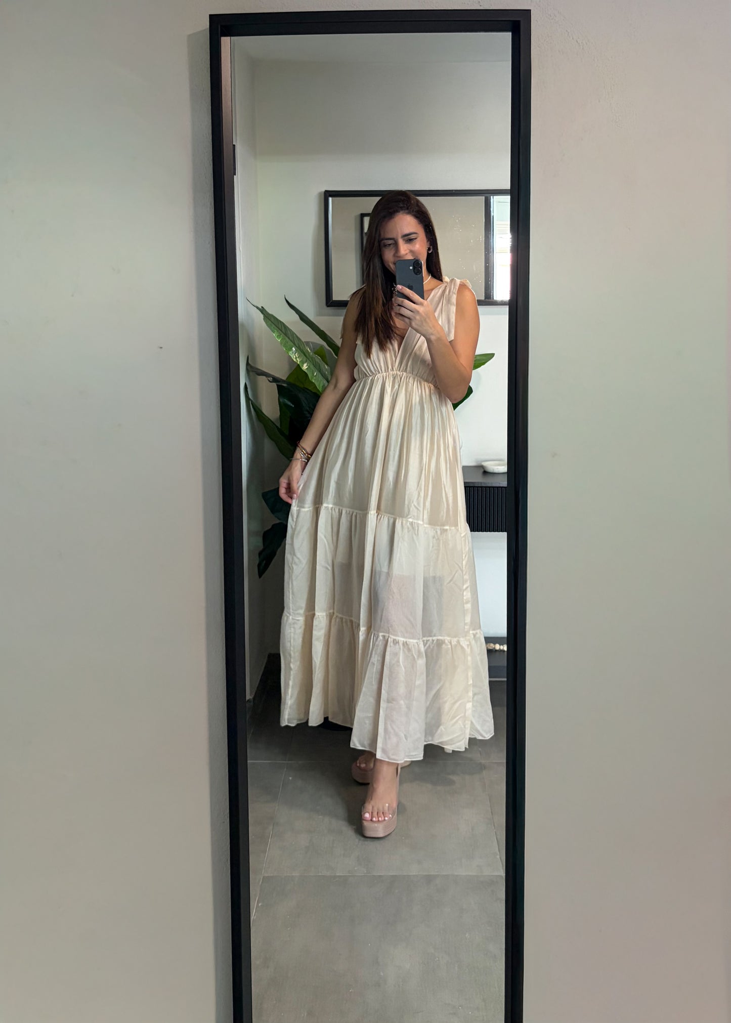 Romantic Empire Maxi Dress