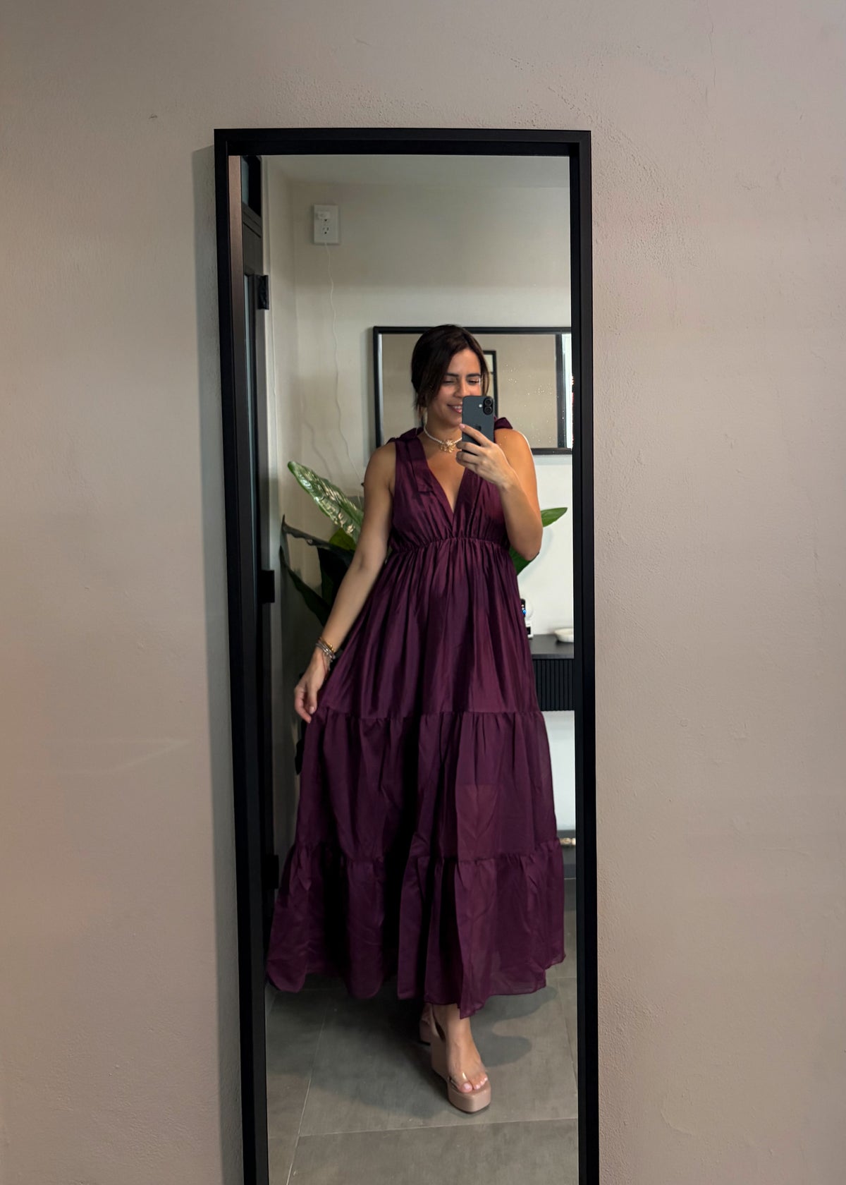 Romantic Empire Maxi Dress